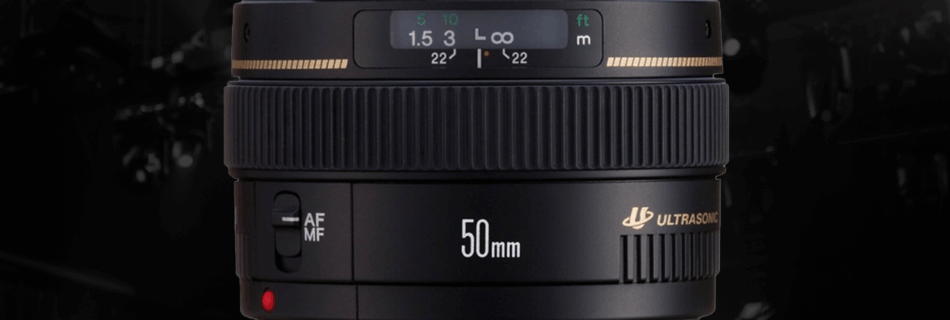 LENTE CANON 50mm 1: 1.4 ULTRASONIC